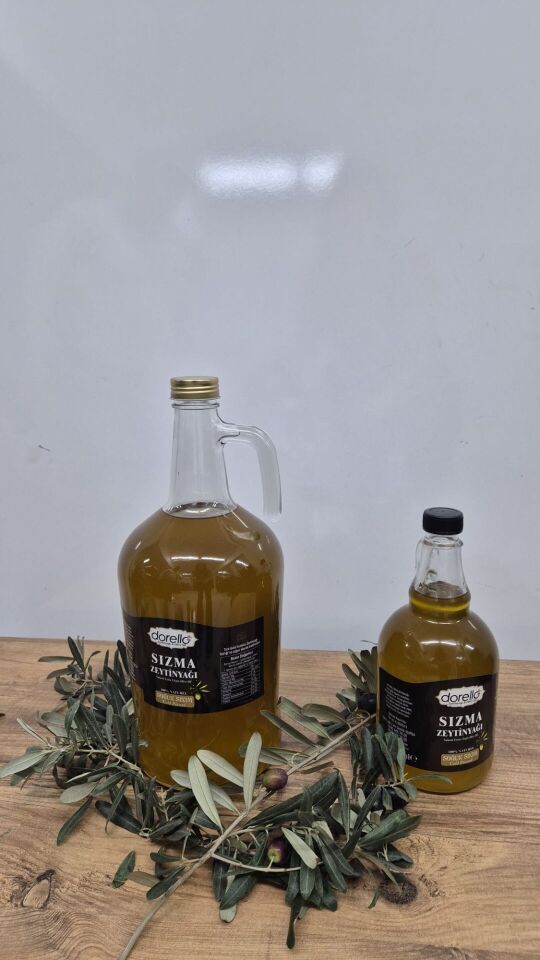 Yeni Hasat Soğuk Sıkım Zeytin Yağ  5  Litre