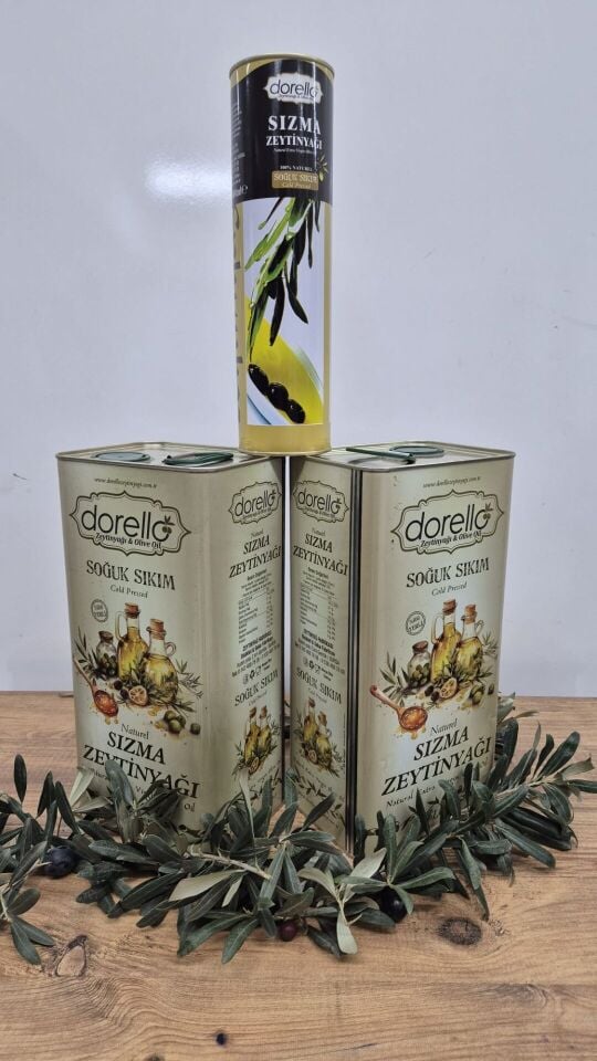 İlk Hasat Zeytinyağı  Erken Hasat Zeytinyağı Dorello  11 Litre