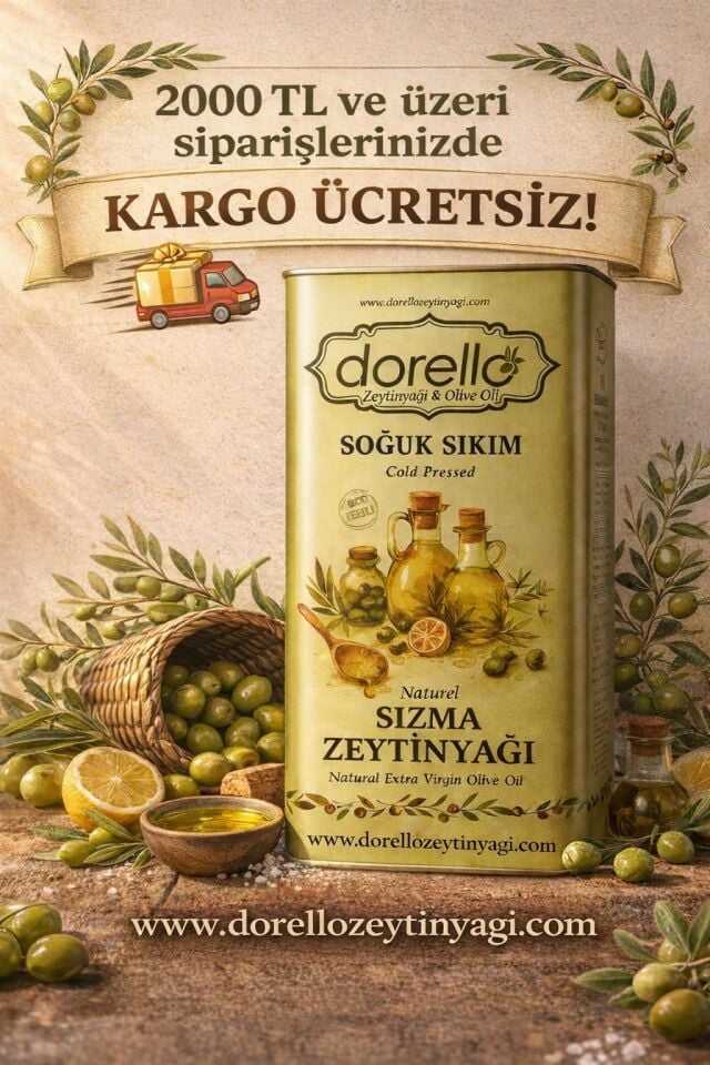 İlk Hasat Zeytinyağı  Erken Hasat Zeytinyağı Dorello  5  Litre