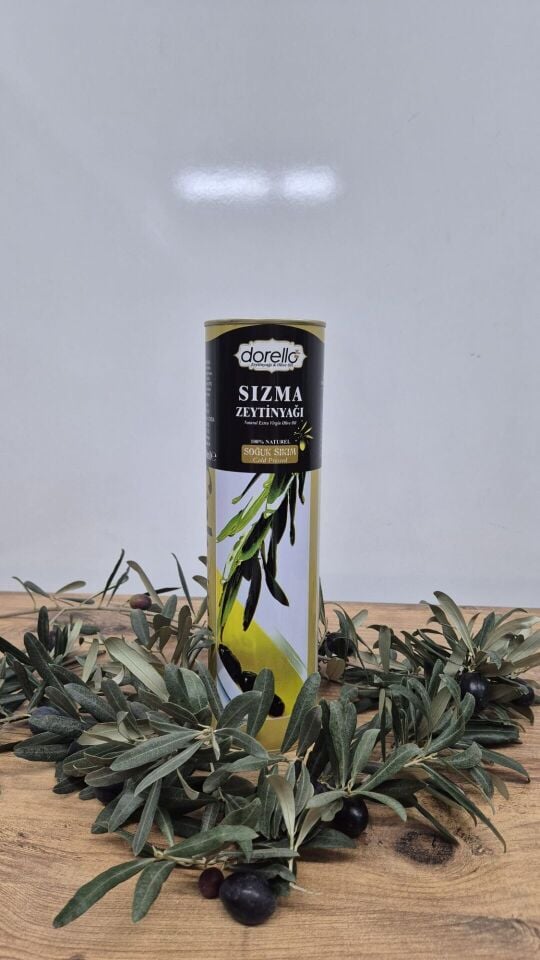 Dorello İlk Hasat Natürel Zeytinyağı – En Taze Üretimden Sofranıza  1 Litre