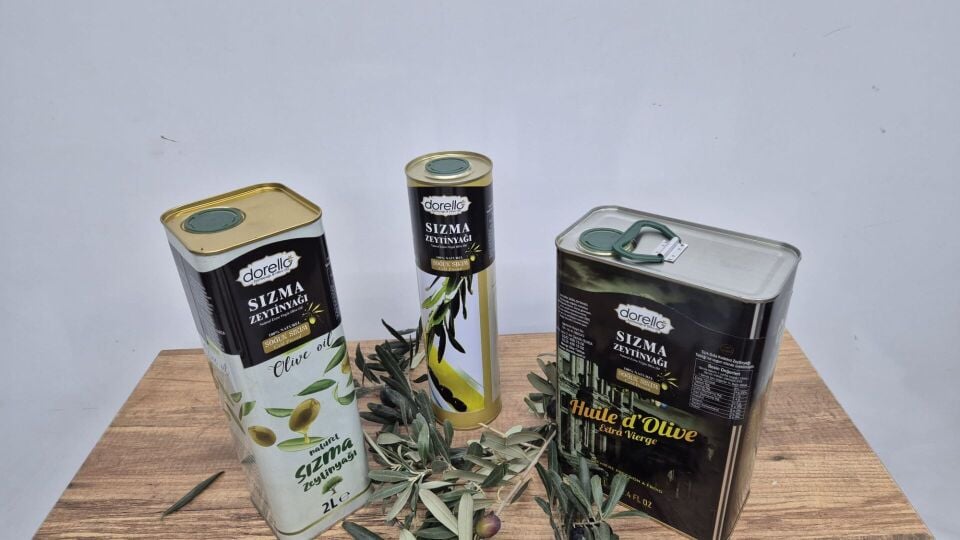 Dorello İlk Hasat Soğuk Sıkım Natürel Zeytinyağı – 100% zeytinyaği 6 litre