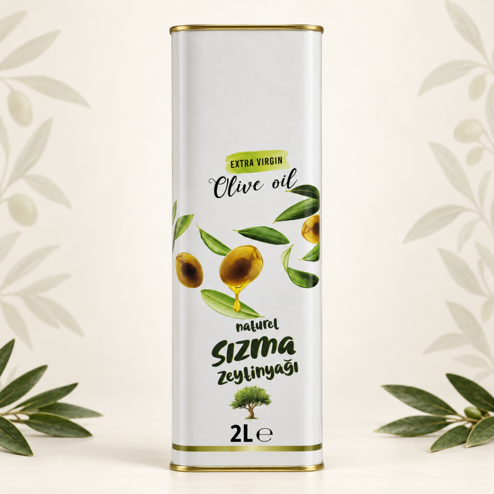 Dorello İlk Hasat Soğuk Sıkım Natürel Zeytinyaği  2 litre