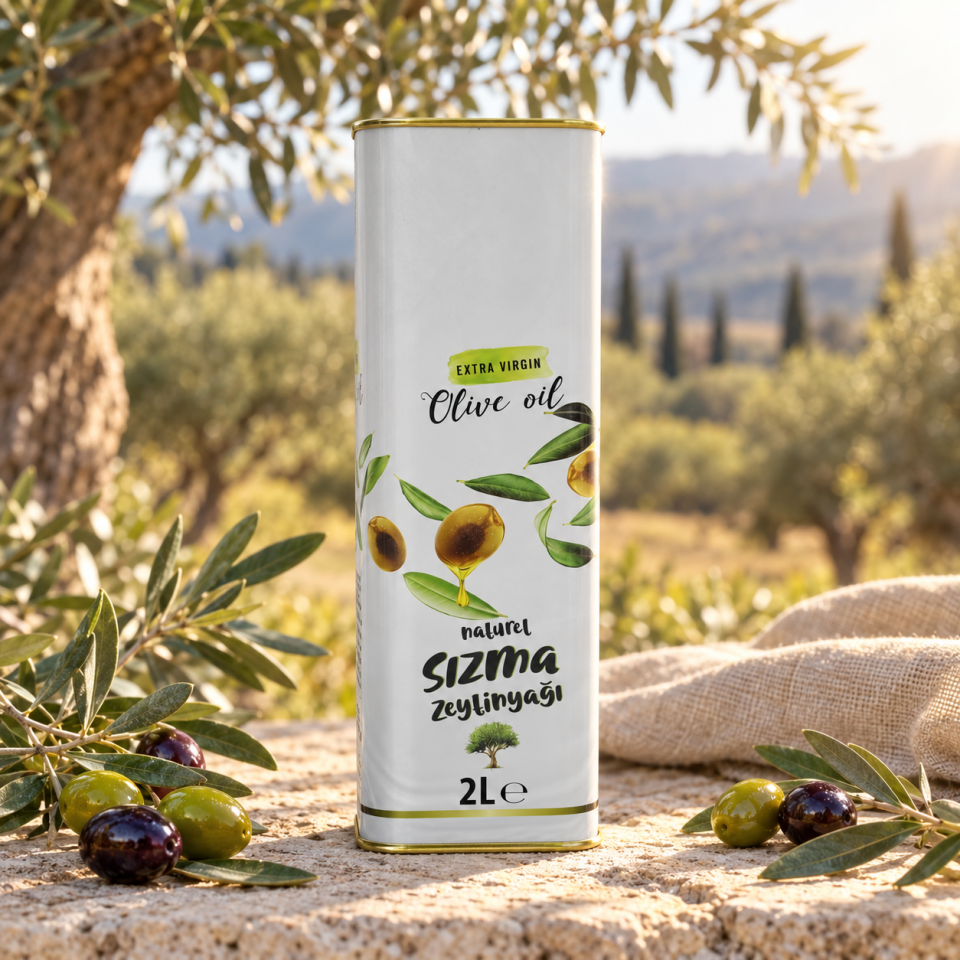 Dorello Natürel İlk Hasat Soğuk Sıkım Zeytinyağı 2 Litre