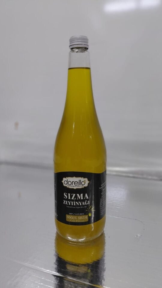 Doğal Zeytinyağı  Katkısız Zeytinyağı Dorello 2  Litre, Cam Şişe