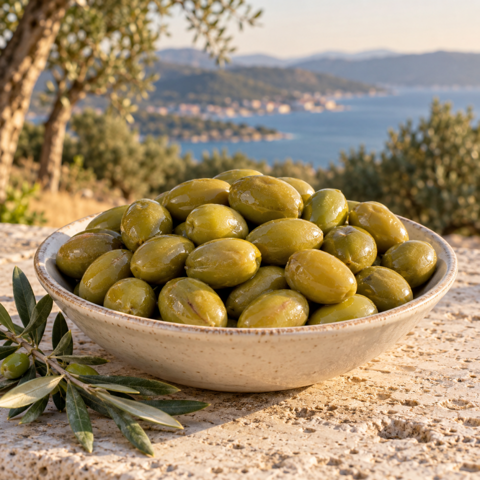 Yeşil Zeytin 1KG M Boy | Dorello