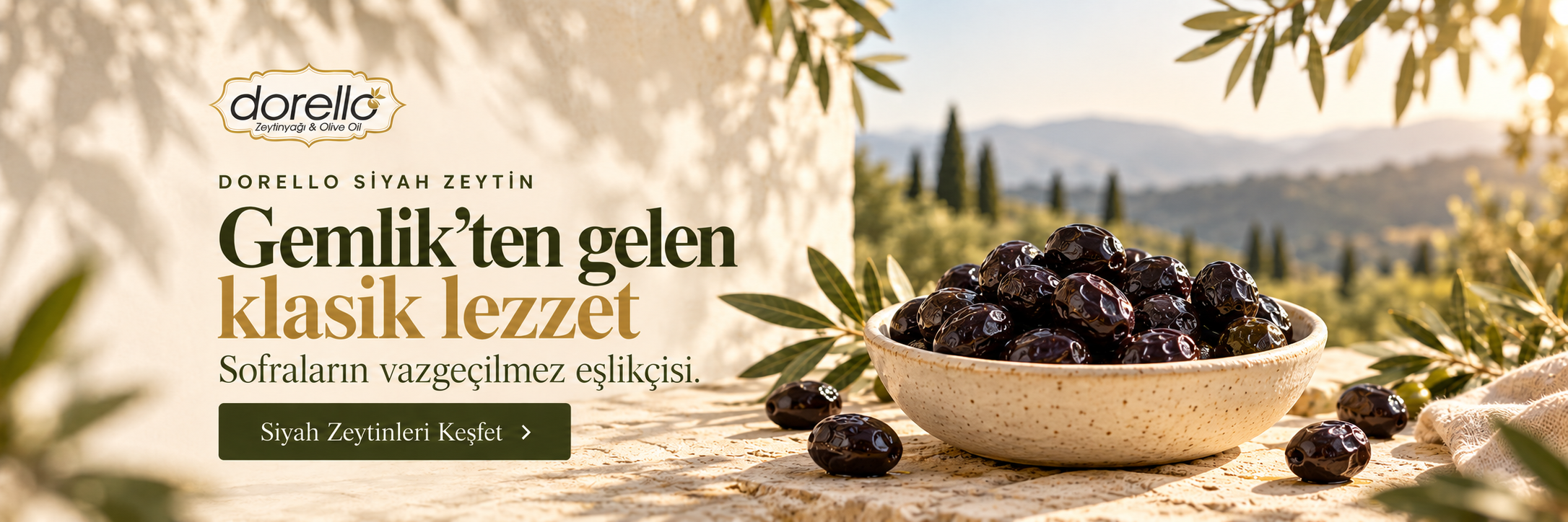 Siyah Zeytin — Gemlik’ten gelen klasik lezzet