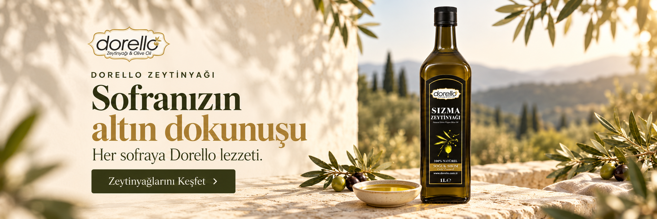 Zeytinyağı — Sofranızın altın dokunuşu